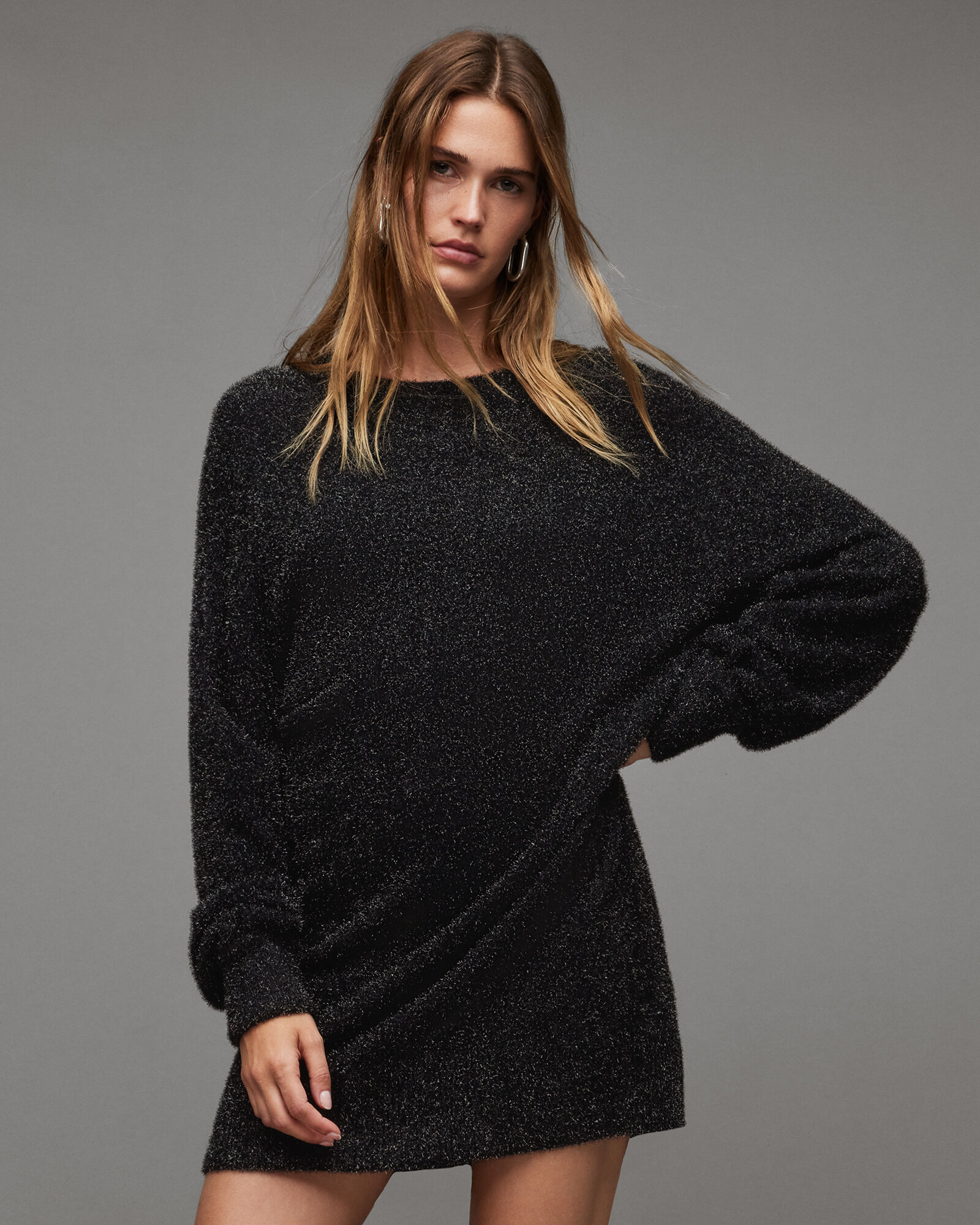 oversize sweater dress
